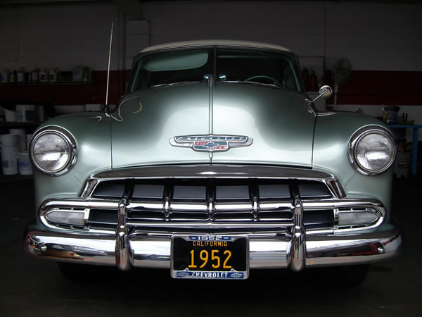 Historical Vehicle Maintenance 1952 Chevrolet Deluxe